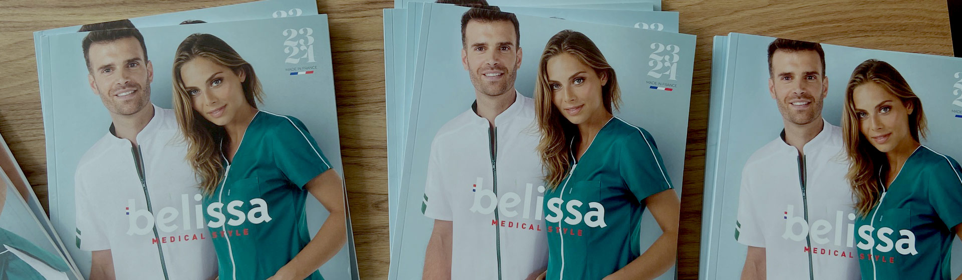 Catalogue tenues médicales Made in France Belissa